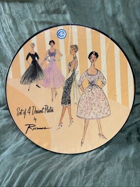 Vintage Look Rosanna Dessert Plate Set